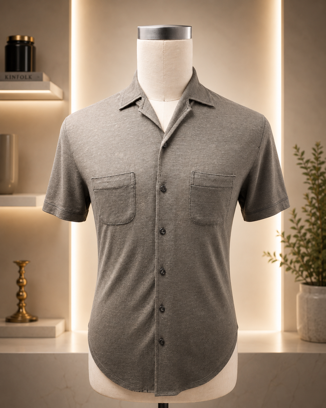One-of-a-Kind Micro Modal Silk Top